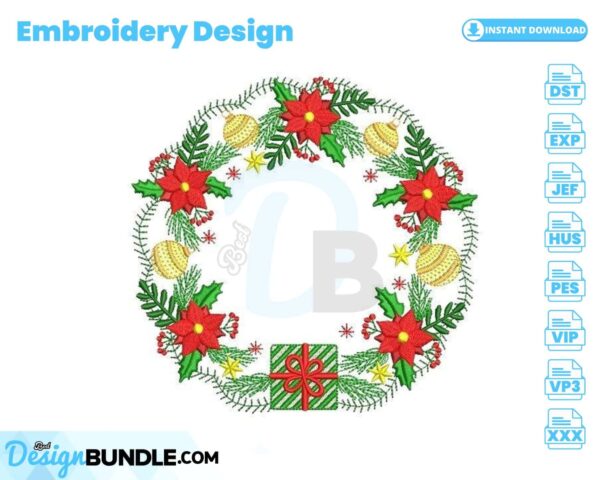 christmas-wreath-embroidery-design