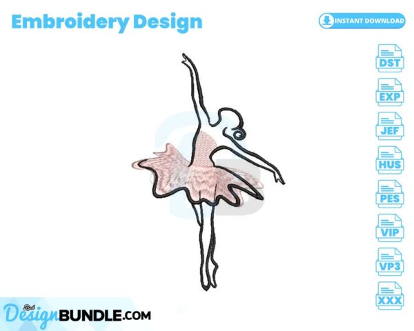ballerina-embroidery-design