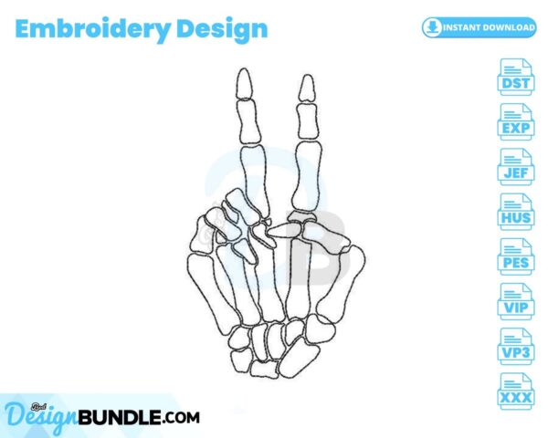 skeleton-peace-fingers-sign-embroidery-design