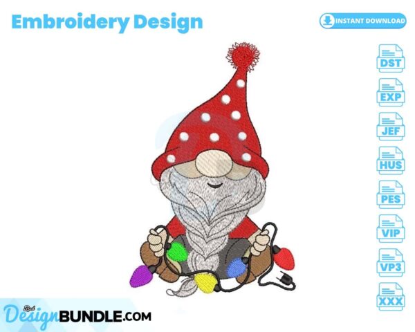 christmas-gmome-embroidery-design