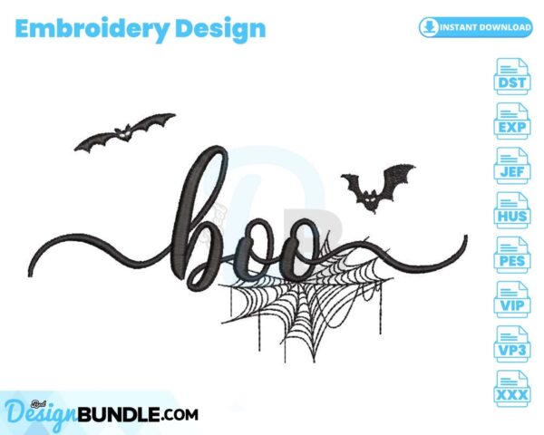 boo-embroidery-design