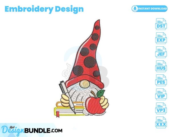 teacher-gnome-embroidery-design