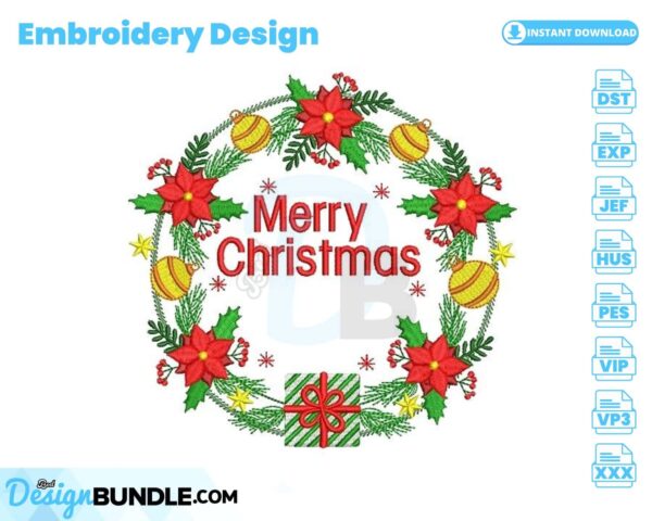 christmas-wreath-embroidery-design