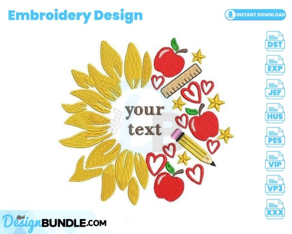 teacher-sunflower-embroidery-design