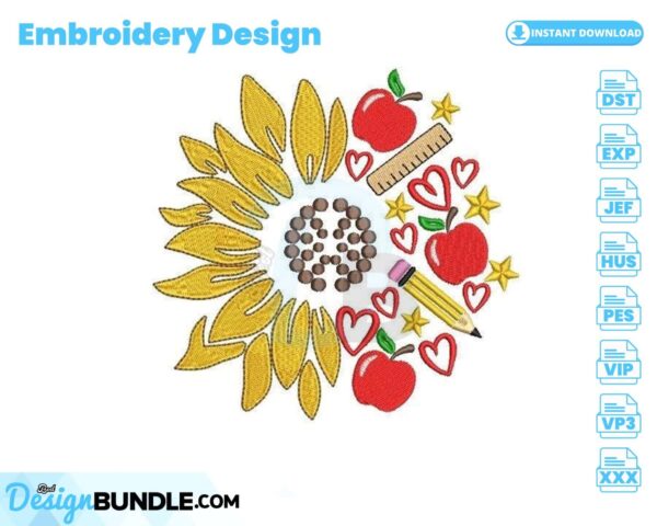 teacher-sunflower-embroidery-design