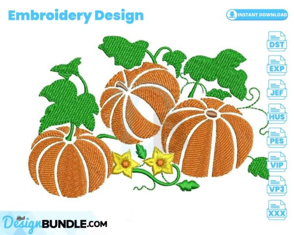 pumpkin-embroidery-design