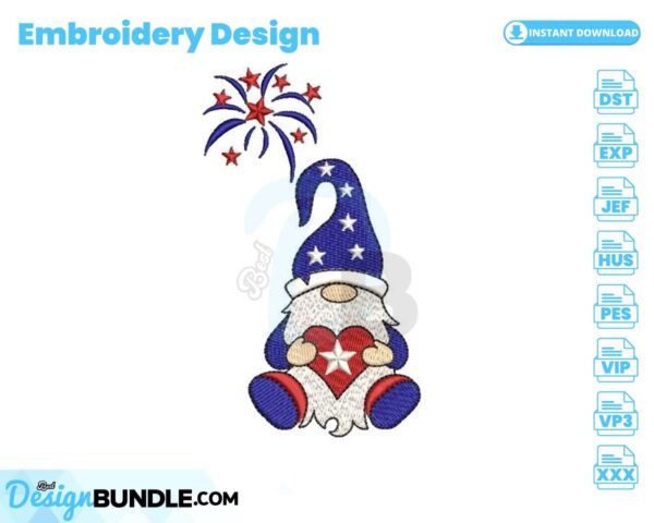 american-gnome-embroidery-design