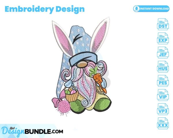 easter-gnome-embroidery-design