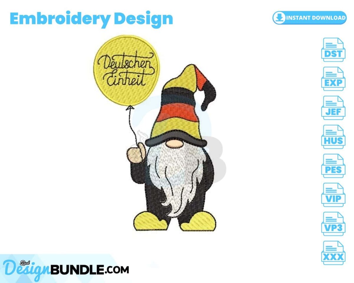 german-gnome-embroidery-design