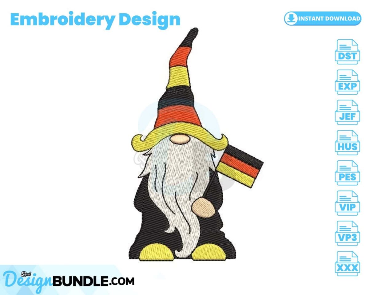 german-gnome-embroidery-design