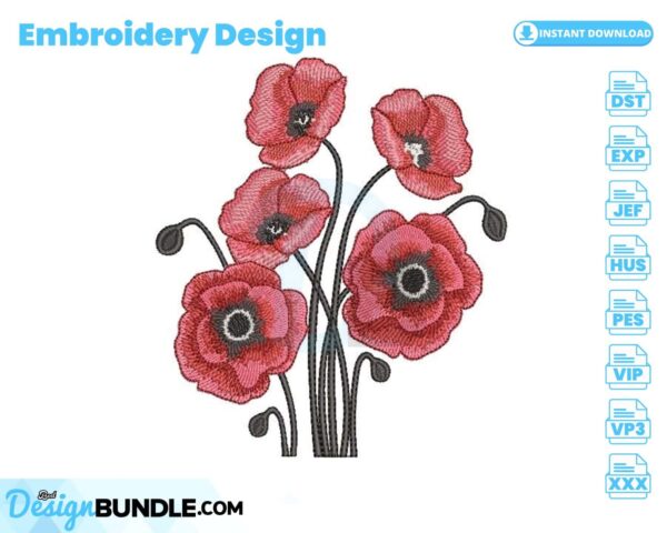 poppies-embroidery-design