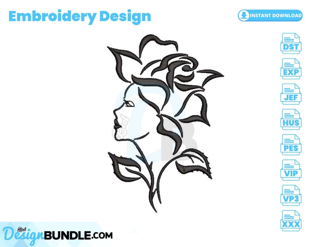 flower-girl-embroidery-design