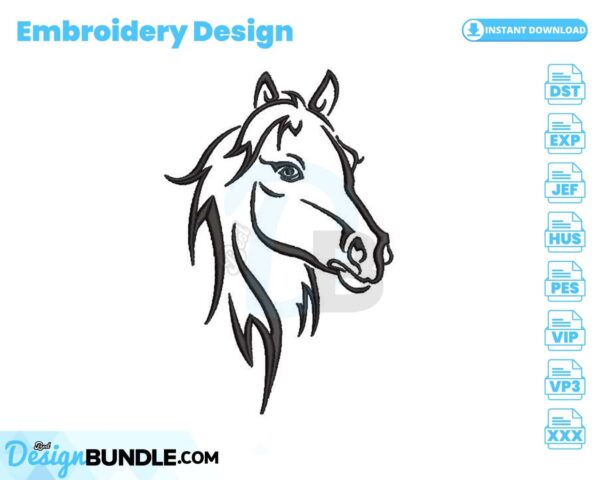 horse-embroidery-design