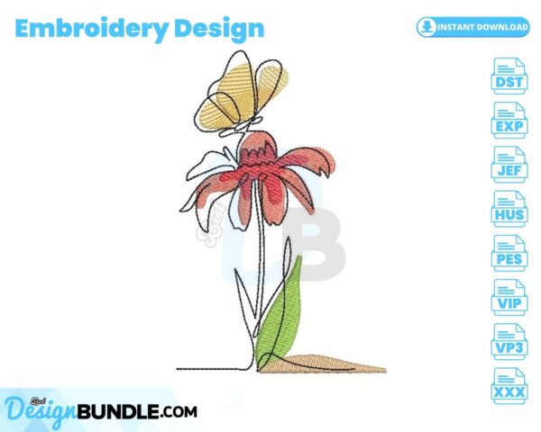 butterfly-on-a-flower-embroidery-design
