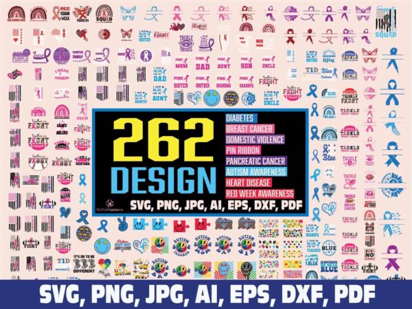 cancer-awareness-svg-png-bundle