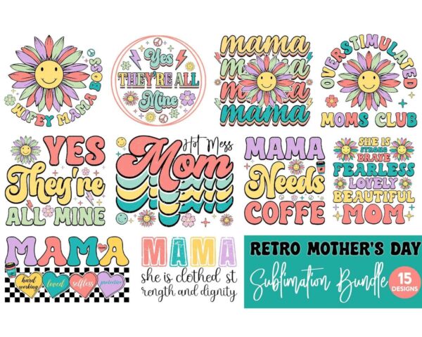 retro-mothers-day-sublimation-bundle