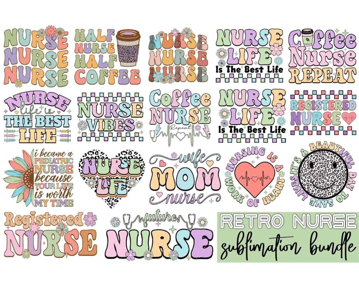retro-nurse-png-sublimation-bundle