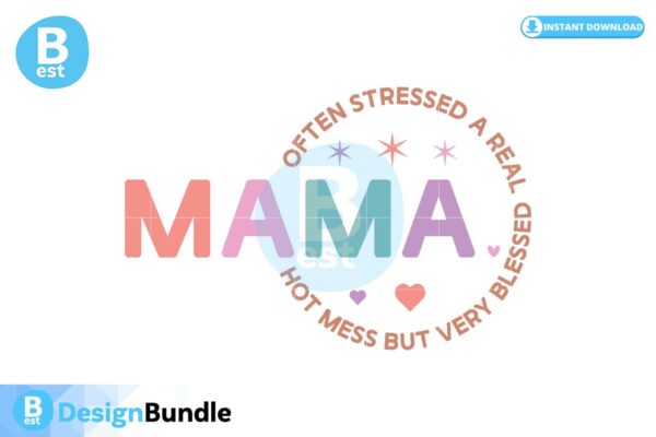 often-stressed-a-real-hot-mess-but-very-blessed-svg