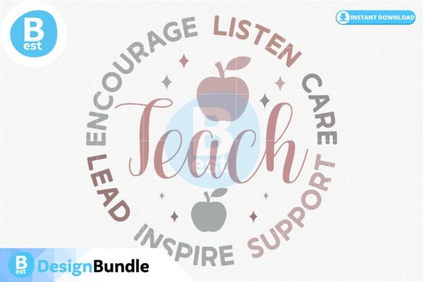 encourage-listen-care-teach-lead-inspire-support-svg