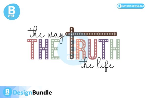 the-way-the-truth-the-life-svg