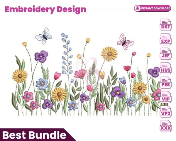 wildflowers-embroidery-design
