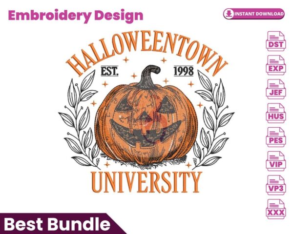 pumpkin-halloweentown-university-embroidery-design