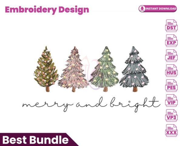 christmas-trees-embroidery-design