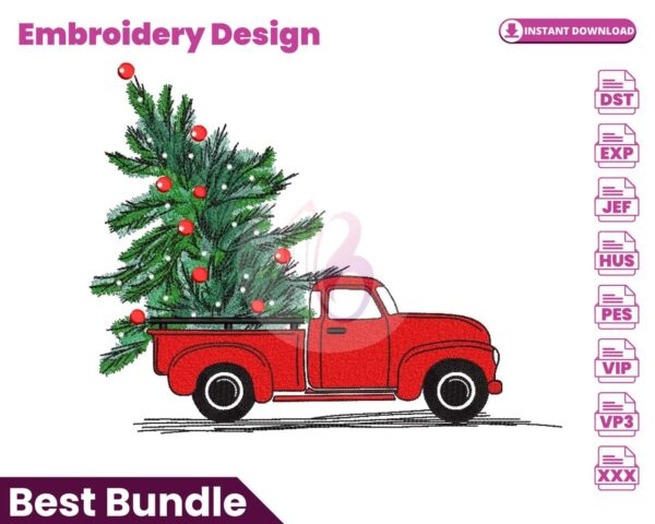 christmas-truck-embroidery-design