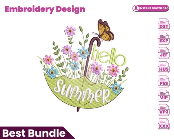 hello-summer-embroidery-design