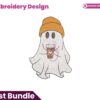 cute-ghost-with-coffee-embroidery-design