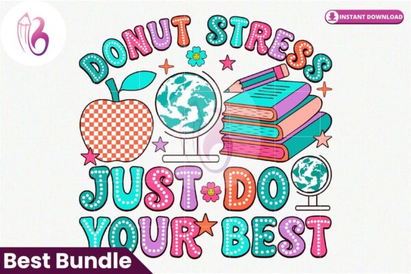 donut-stress-just-do-your-best-png