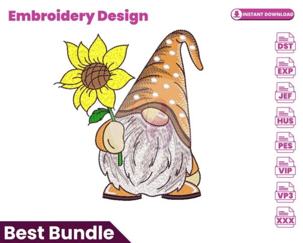 gnome-with-a-sunflower-embroidery-design