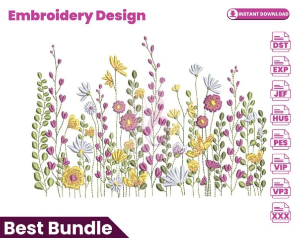 wildflowers-embroidery-design