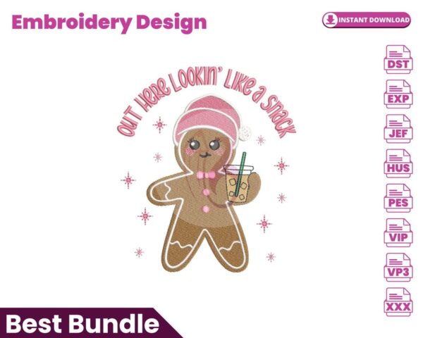 gingerbread-with-iced-coffee-embroidery-design