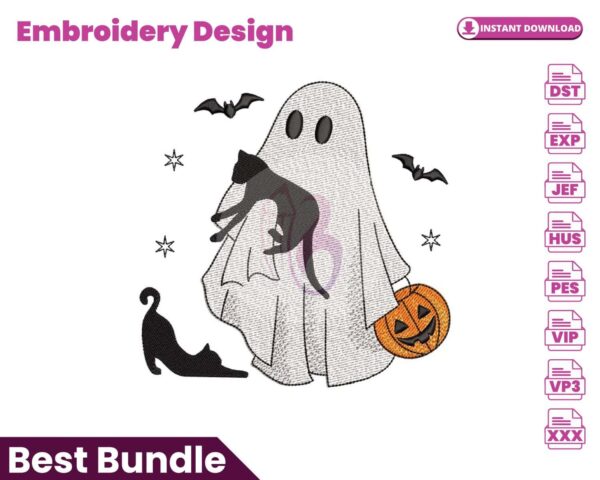 ghost-with-cat-embroidery-design