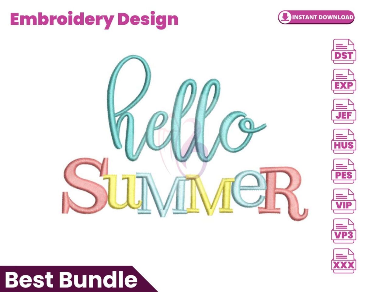 hello-summer-embroidery-design