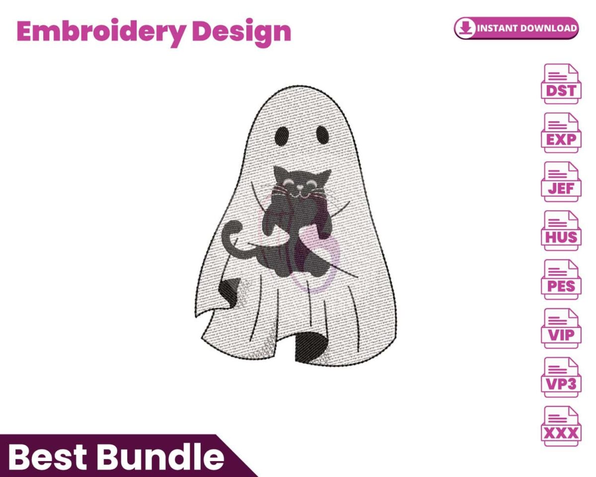 ghost-with-cat-embroidery-design