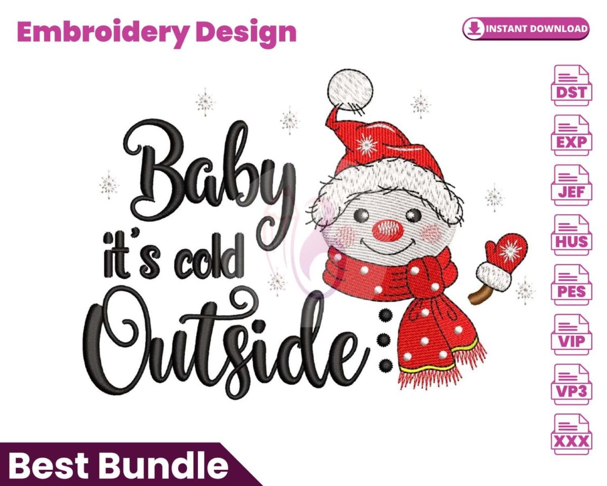 baby-its-cold-outside-embroidery-design