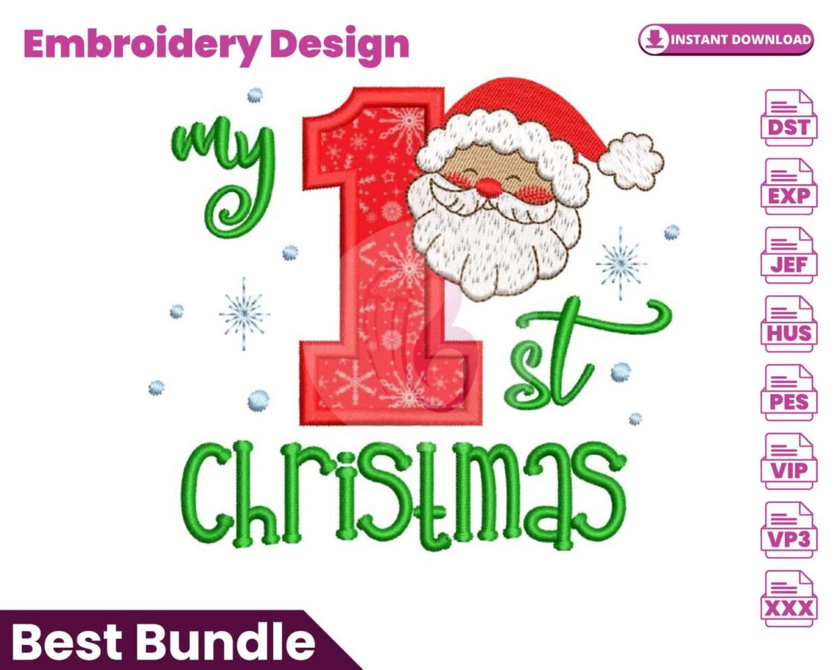 my-1st-christmas-applique-embroidery-design