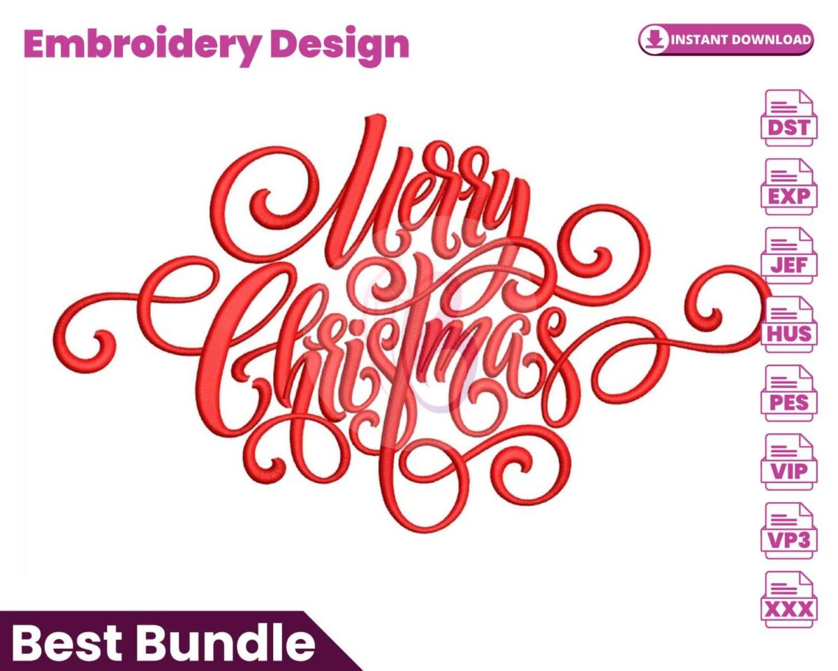 merry-christmas-embroidery-design