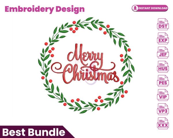 merry-christmas-embroidery-design
