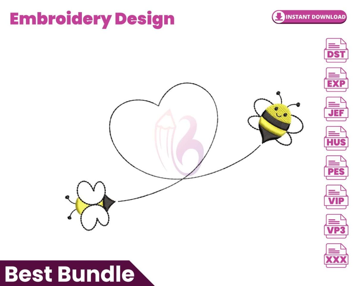 bee-embroidery-design