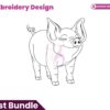 pig-embroidery-design