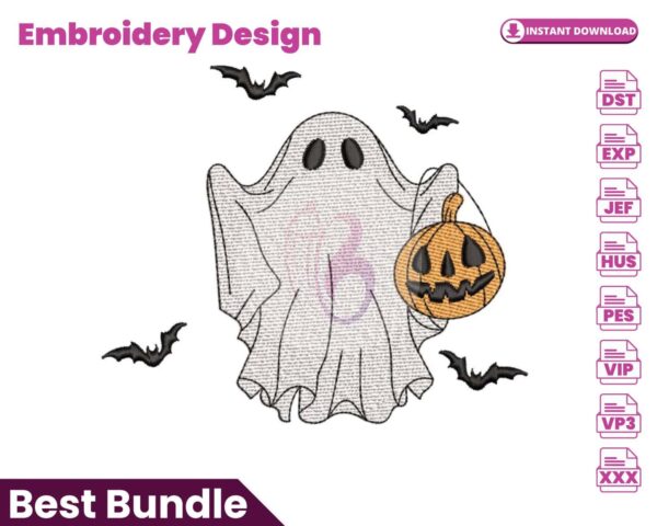 ghost-embroidery-design