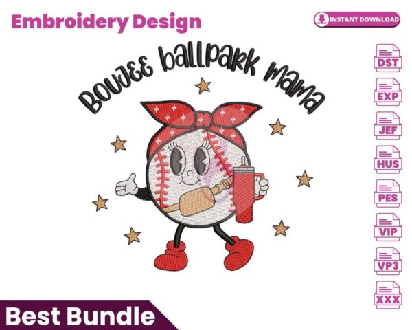 ballpark-mama-embroidery-design
