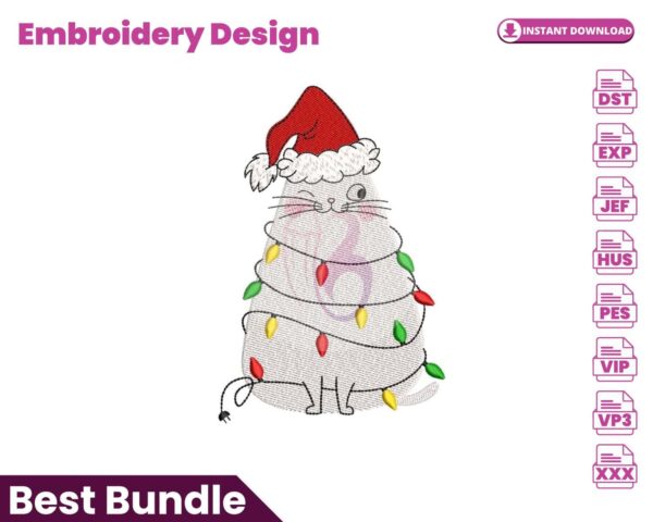 christmas-cat-embroidery-design