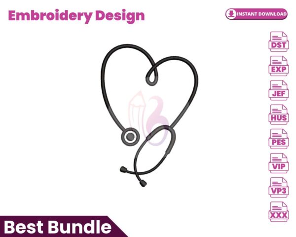 stethoscope-embroidery-design
