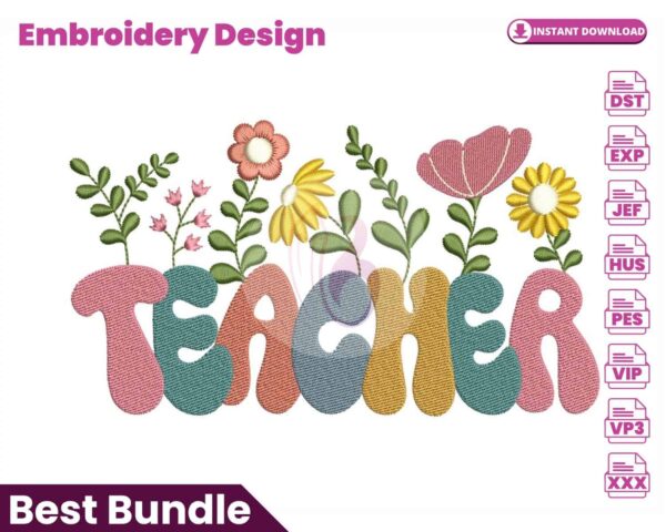 teacher-flower-embroidery-design