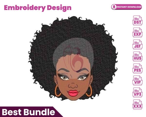 black-woman-embroidery-design