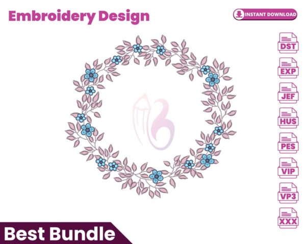 floral-wreath-embroidery-design